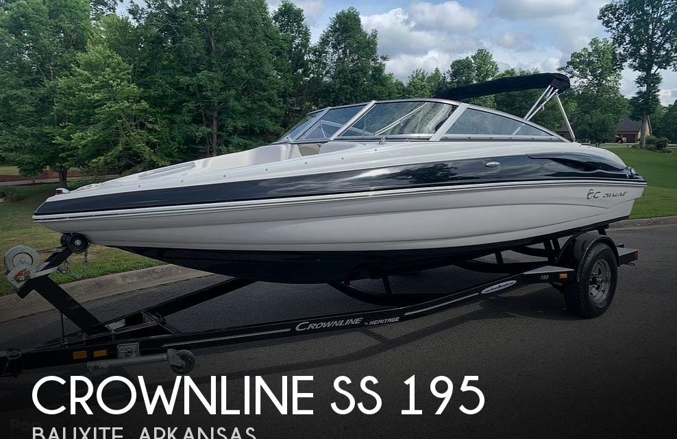 2016 Crownline SS 195