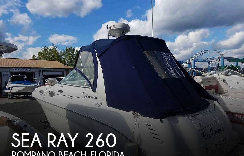 2004 Sea Ray 260 Sundancer