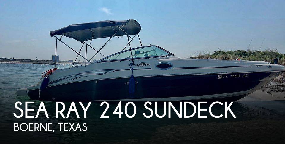 2005 Sea Ray 240 Sundeck