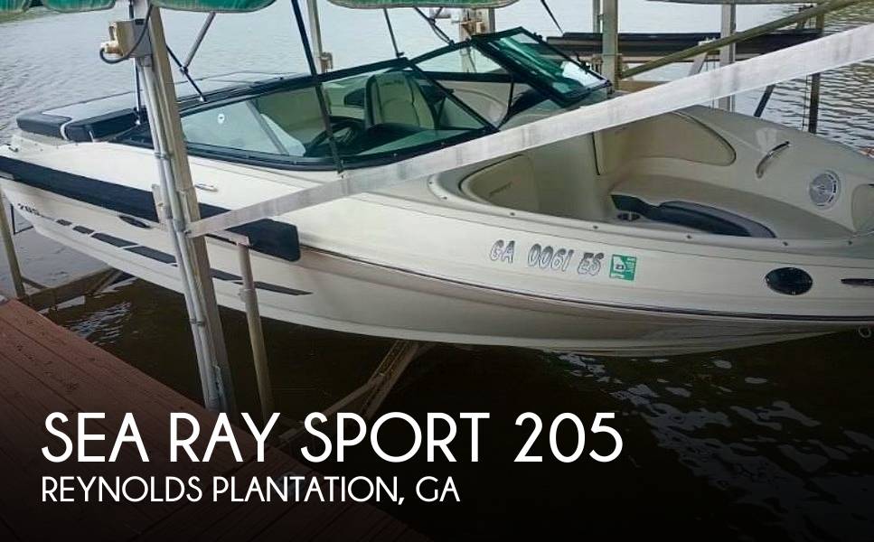 2014 Sea Ray Sport 205