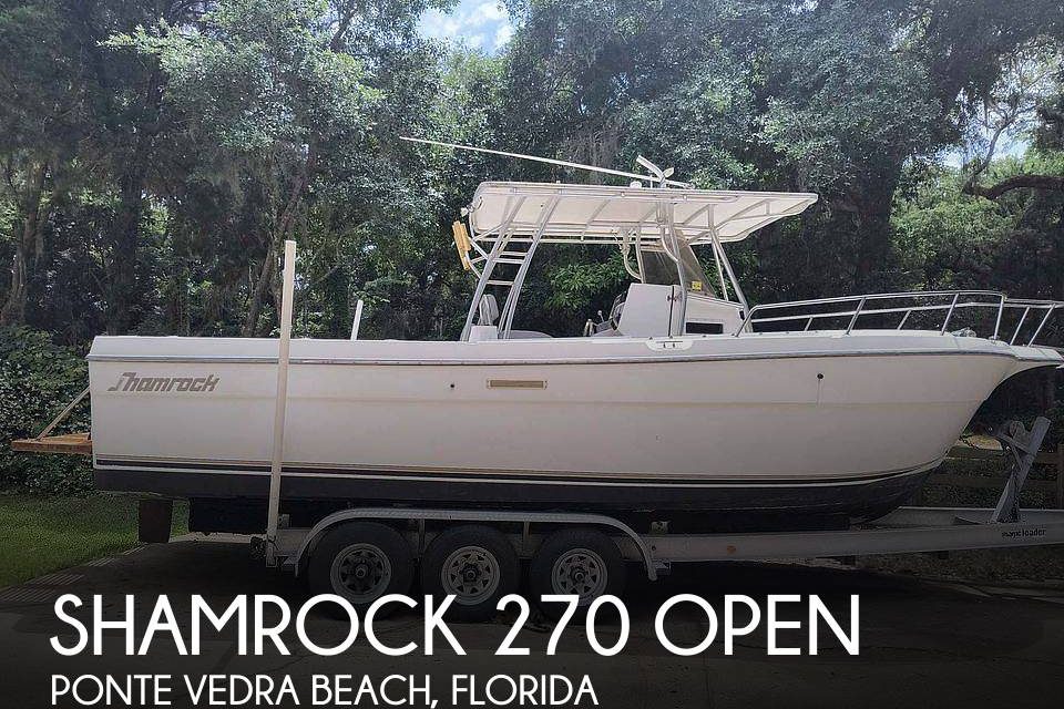 2001 Shamrock 270 Open