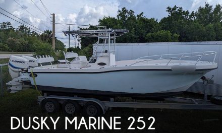 2014 Dusky Marine 252 Open Fisherman