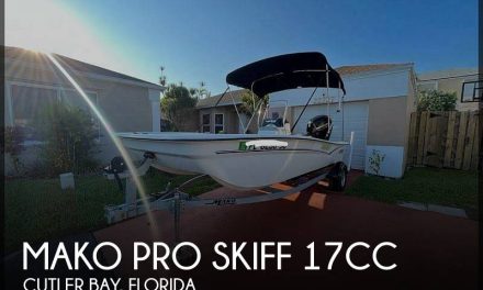 2021 Mako Pro Skiff 17CC