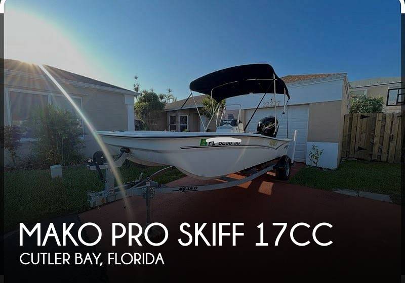 2021 Mako Pro Skiff 17CC