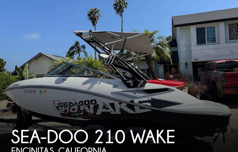 2011 Sea-Doo 210 Wake