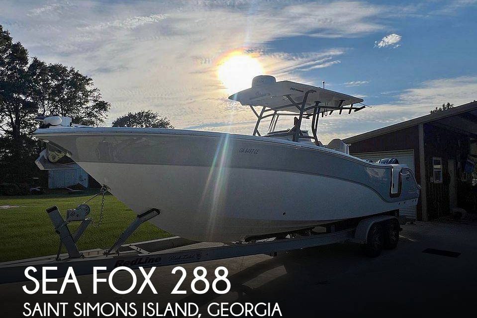 2022 Sea Fox 288 Commander