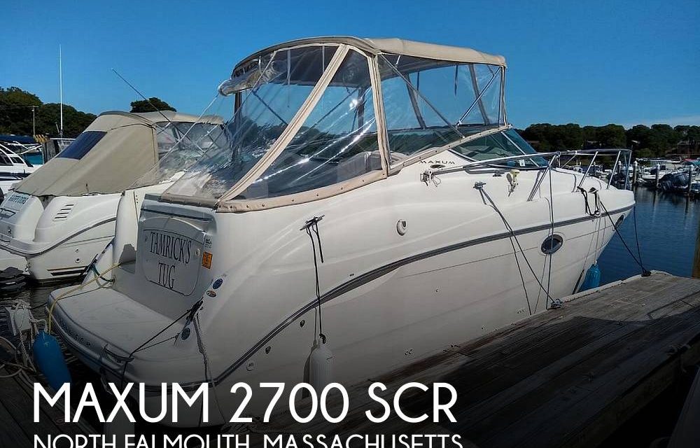 2001 Maxum 2700 SCR