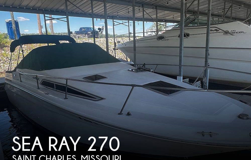 1993 Sea Ray 270 Sundancer