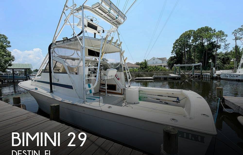 1991 Bimini 29 Sport Fish