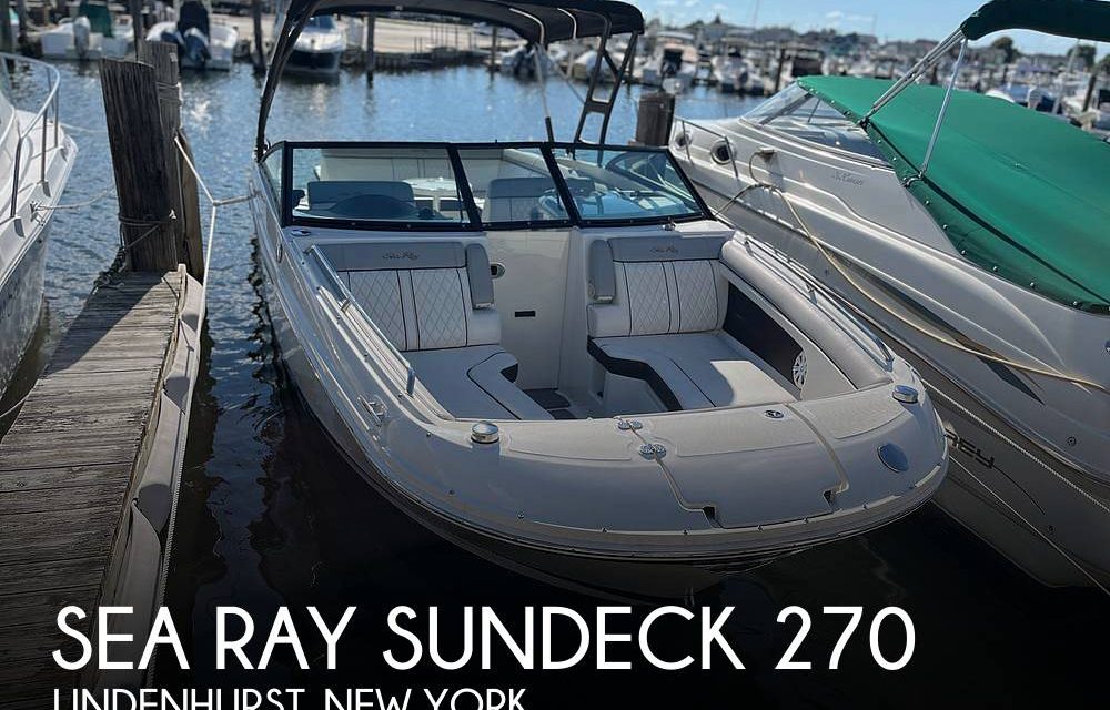 2016 Sea Ray 270 Sundeck