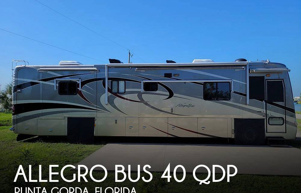 2006 Tiffin Allegro Bus 40 QDP