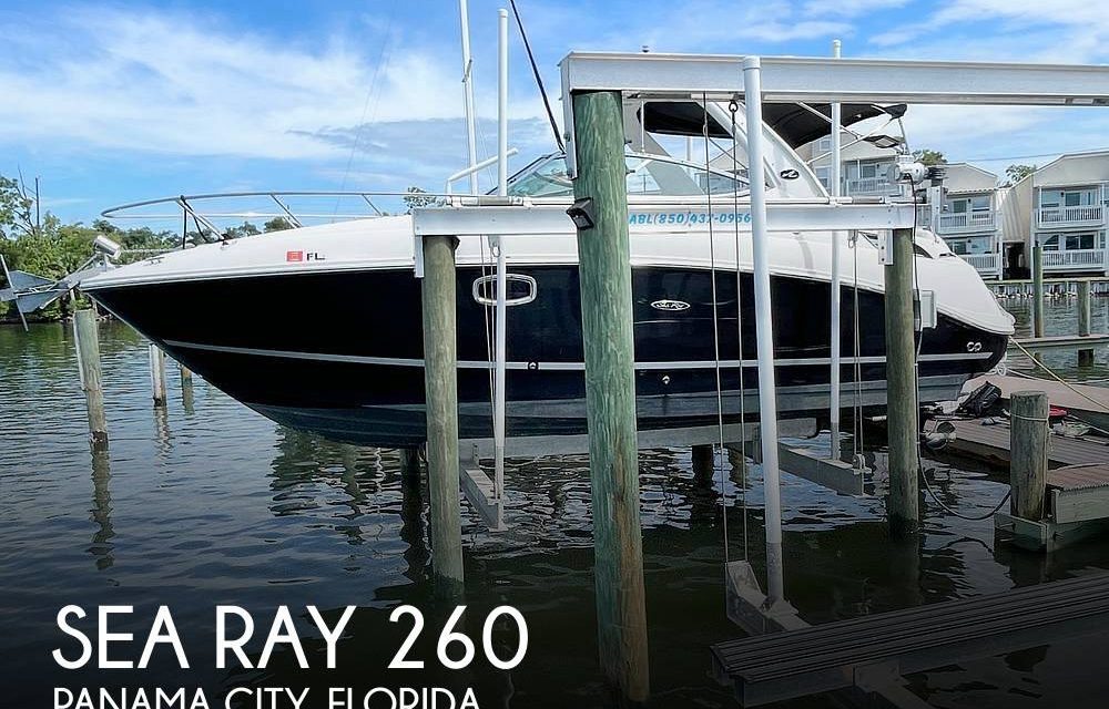 2011 Sea Ray 260 Sundancer