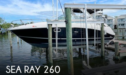 2011 Sea Ray 260 Sundancer