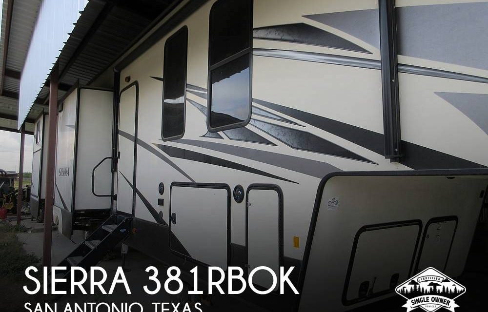 2019 Forest River Sierra 381RBOK