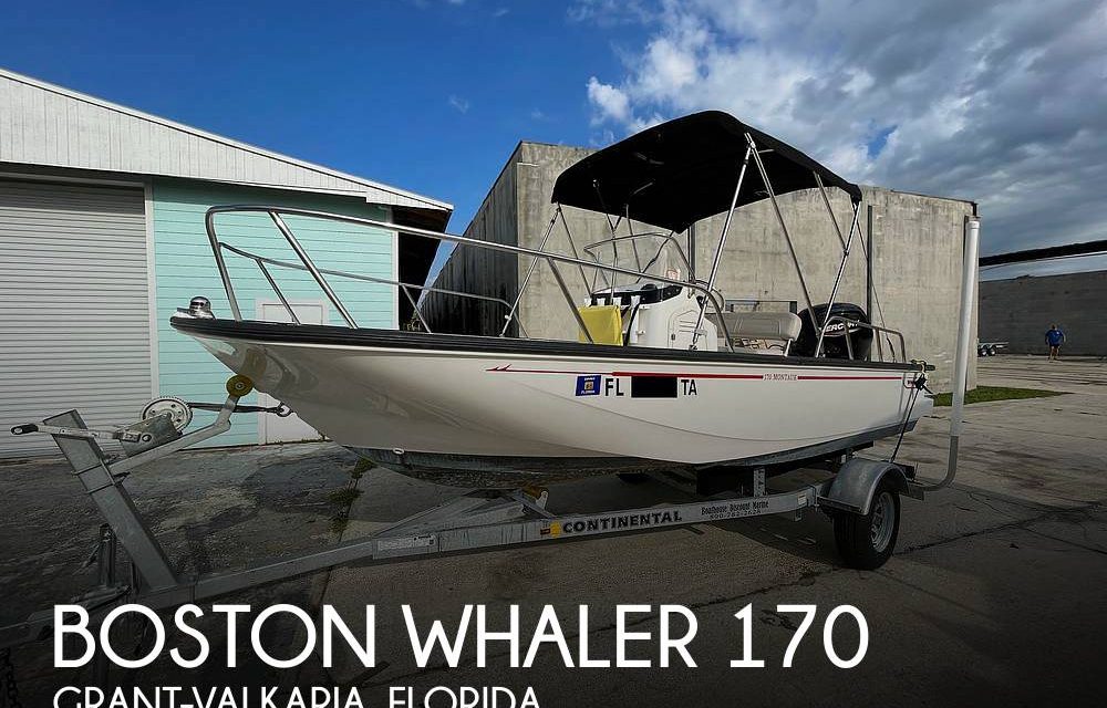 2022 Boston Whaler 170 Montauk