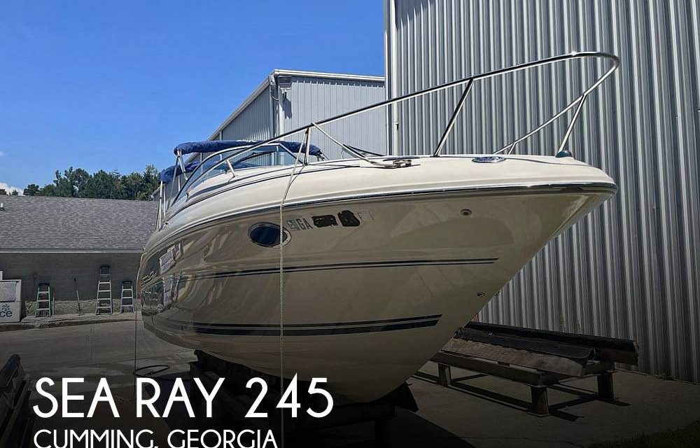 2001 Sea Ray 245 Weekender