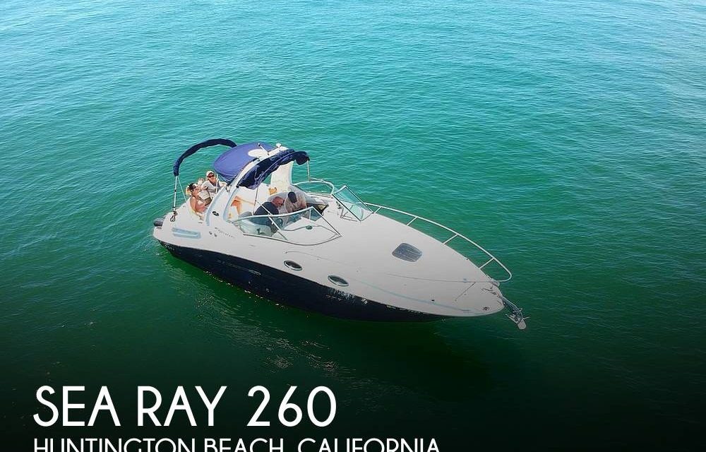 2006 Sea Ray 260 Sundancer