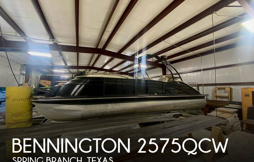 2015 Bennington 2575qcw