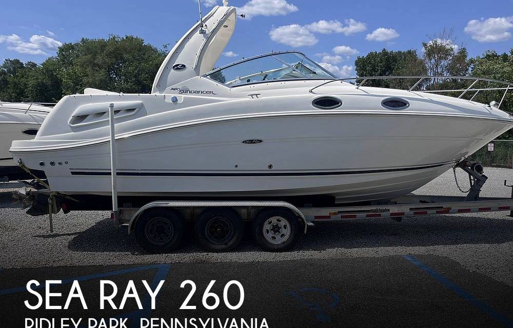 2005 Sea Ray 260 Sundancer