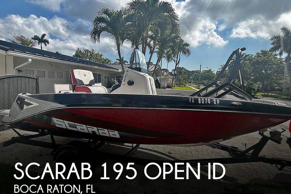 2018 Scarab 195 open id