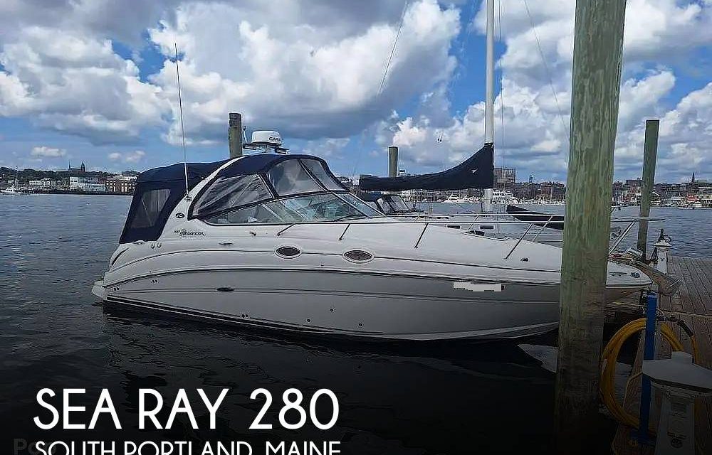 2005 Sea Ray 280 Sundancer