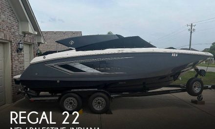 2020 Regal 22 Fasdeck 50th Anniversary