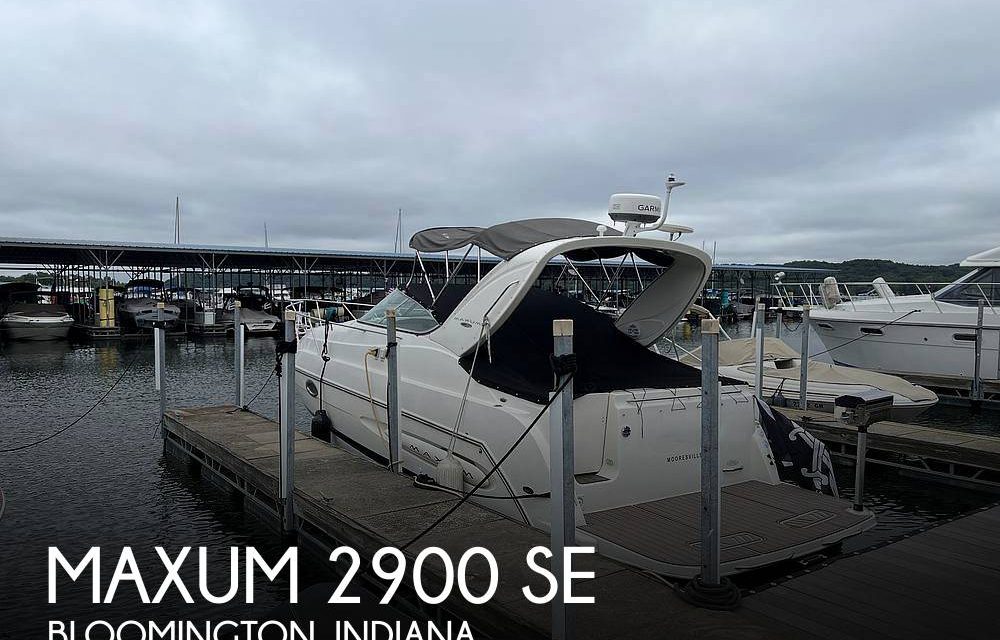 2006 Maxum 2900 SE