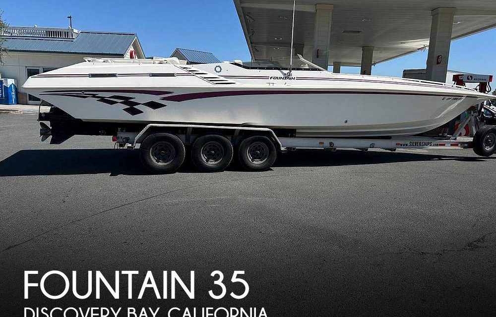 1997 Fountain 35