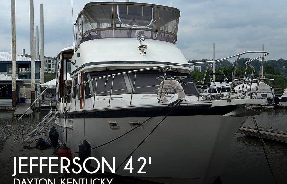 1987 Jefferson 42′ Jefferson Motor Yacht