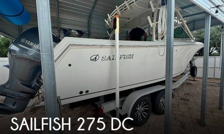 2015 Sailfish 275dc