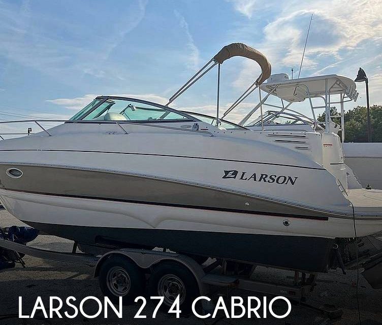 2006 Larson 274 Cabrio