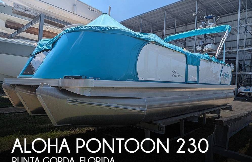 2023 Aloha Pontoon 230 Club Series Triple Tunnel