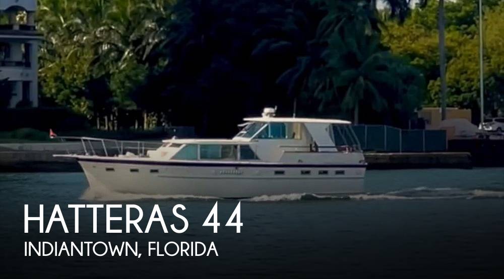 1968 Hatteras 44 Tri-cabin