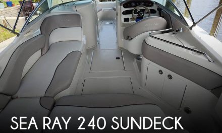 2002 Sea Ray 240 Sundeck