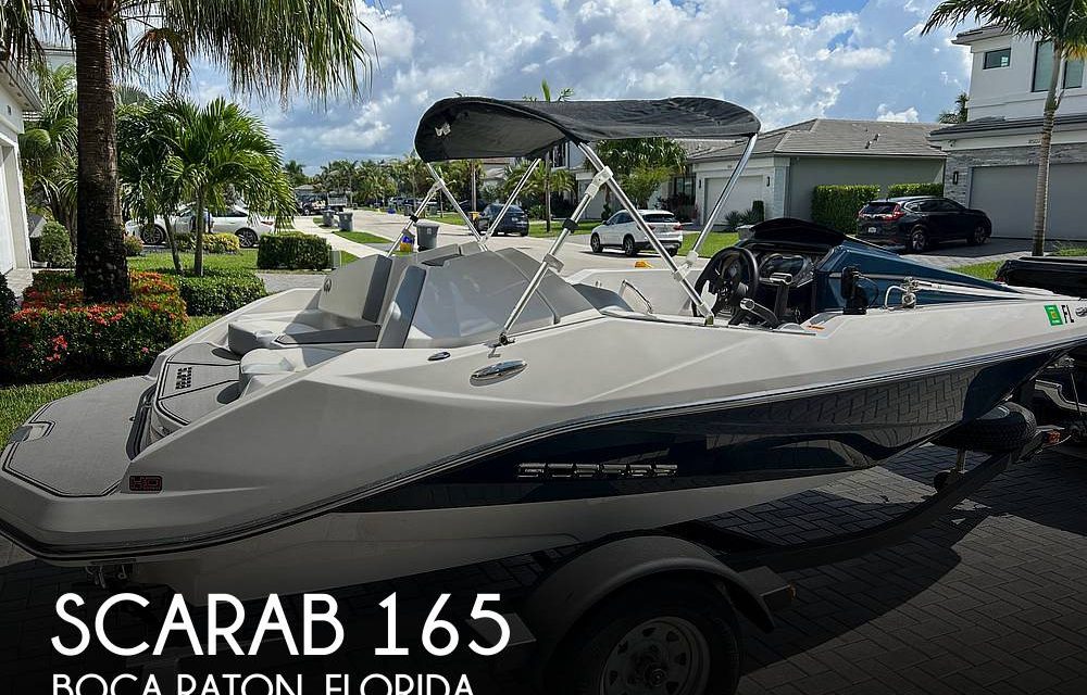 2016 Scarab 165 HO Impulse Supercharged