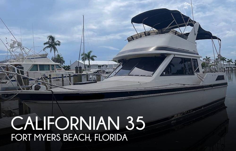 1986 Californian Californian 35 Motor Yacht