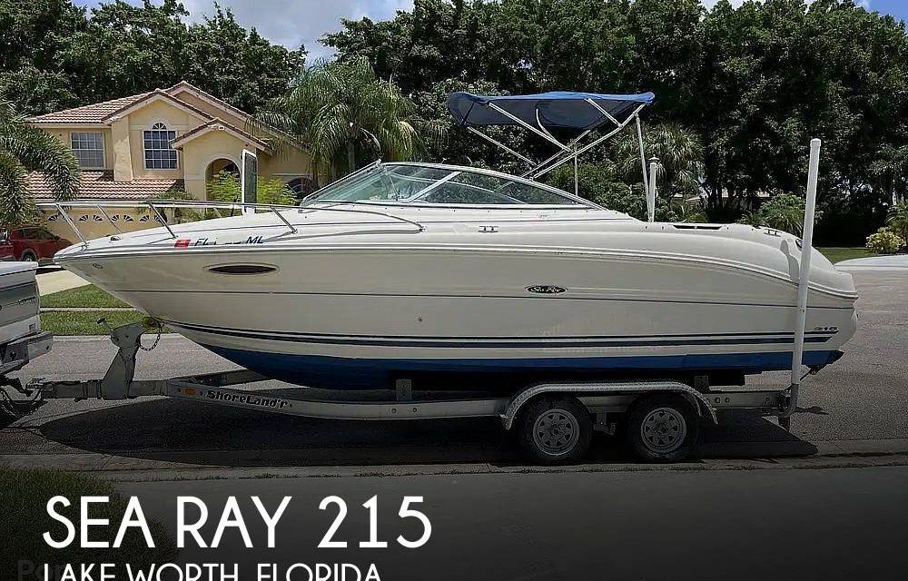 2004 Sea Ray 215 Weekender