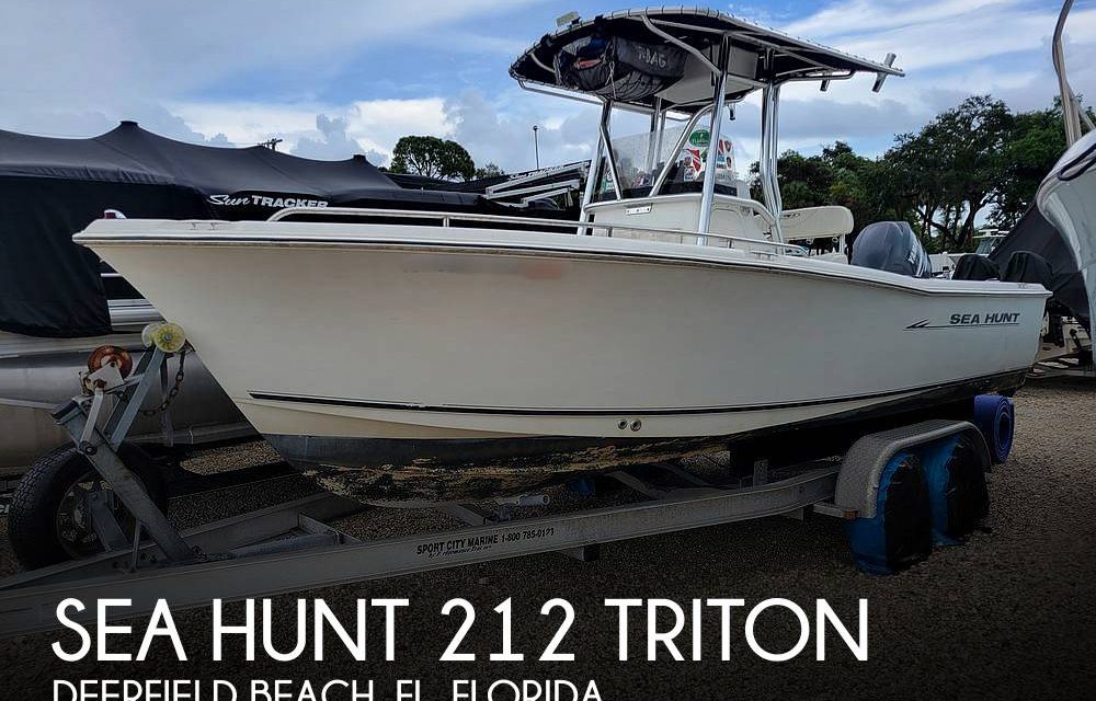 2006 Sea Hunt 212 Triton