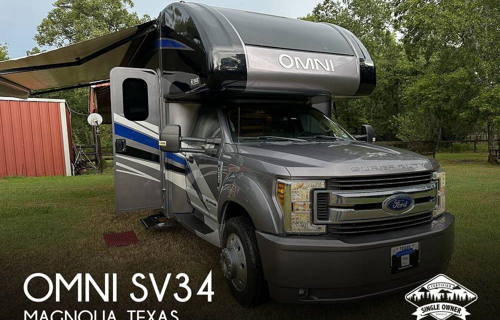 2019 Thor Motor Coach Omni SV34