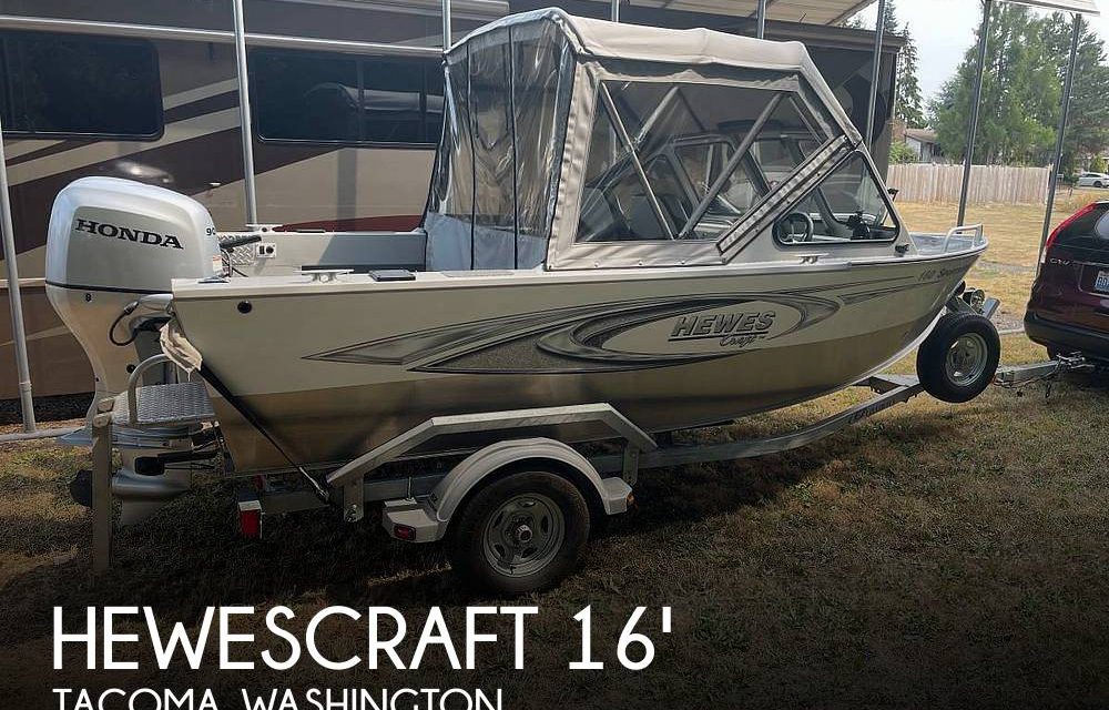 2016 Hewescraft Sportsman