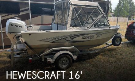 2016 Hewescraft Sportsman