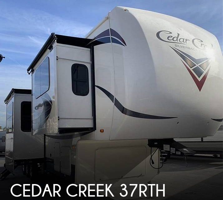 2019 Forest River Cedar Creek 37rth Toy Hauler