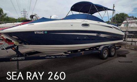 2011 Sea Ray 260 sun deck