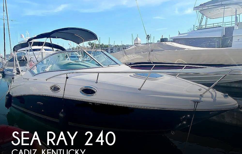 2011 Sea Ray 240 Sundancer