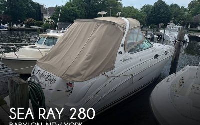 2003 Sea Ray 280 Sundancer