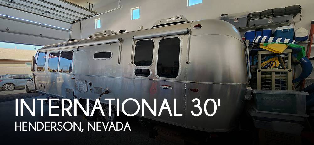 2018 Airstream International Signature 30RB