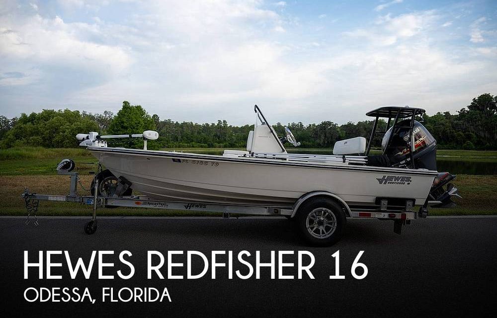 2022 Hewes redfisher 16