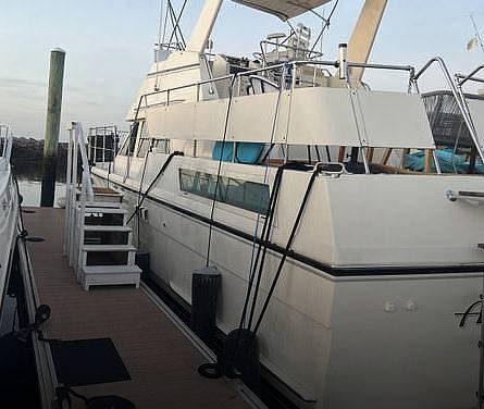 1987 Hatteras 410 Aft Cabin