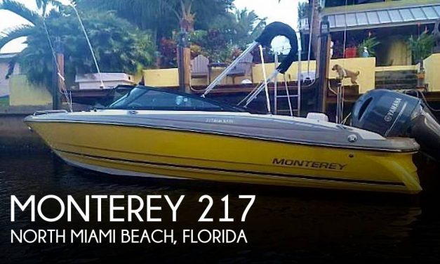 2016 Monterey 217 Blackfin