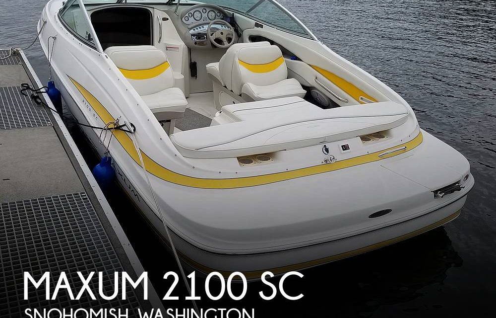 2005 Maxum 2100 SC